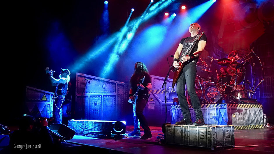 Accept live on stage in Hamburg 2018