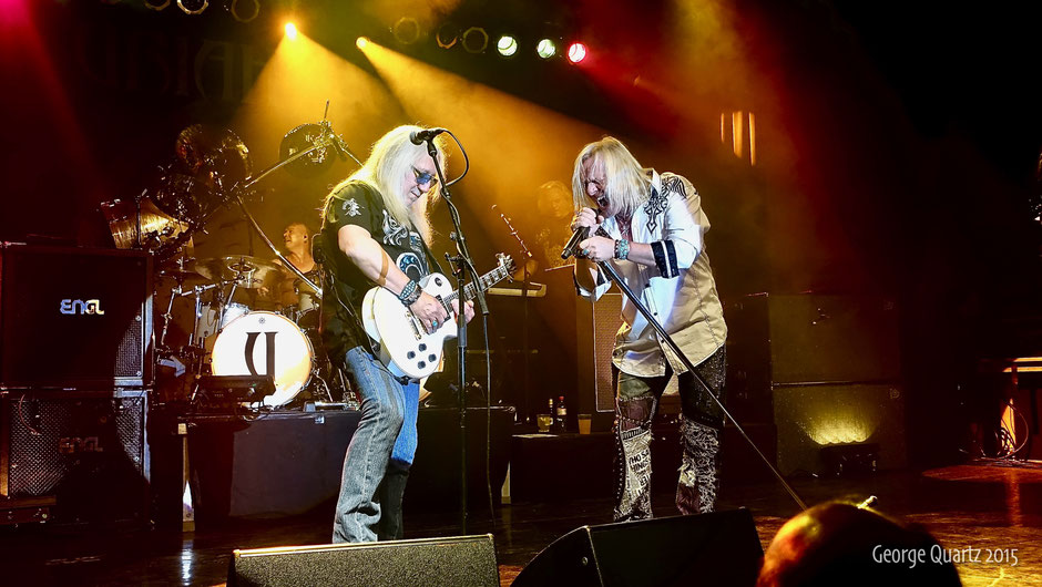 Uriah Heep's "Rock the House Tour", Mick Box and Bernie Shaw