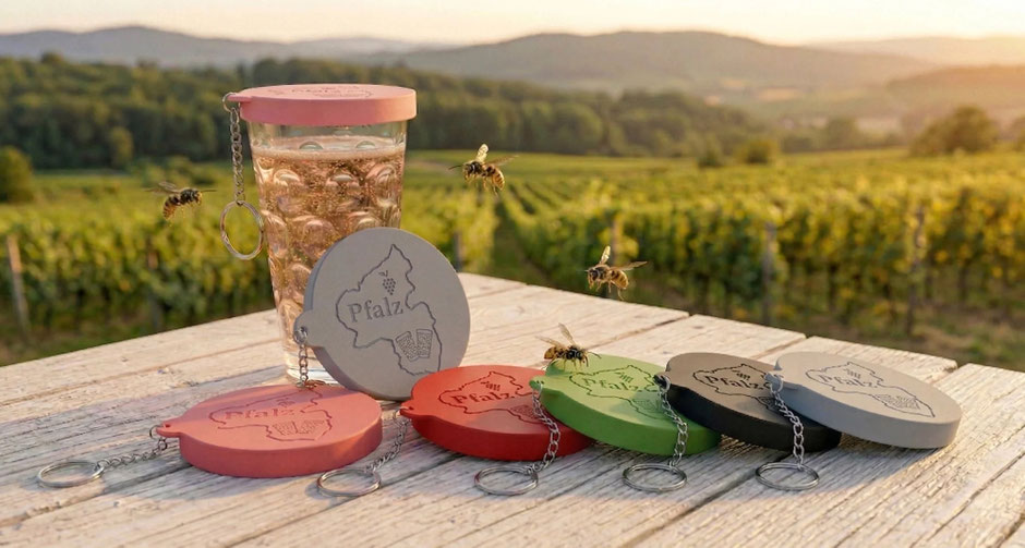 Die Dubbeglas Deckel aus Silikon gibt es in verschiedenen Farben