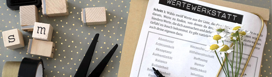 Werte Werkstatt Kreativ Workshop in Hamburg. Inhalte, Kosten und Termine.