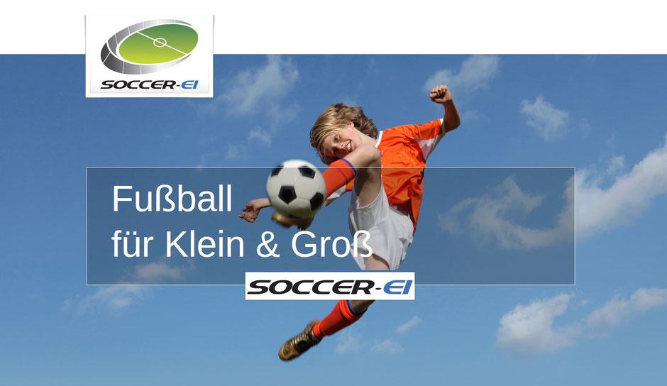 Soccer-Ei, der Fußballcourt für Klein und Groß