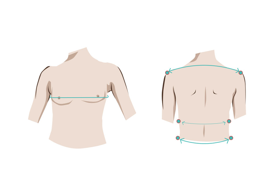 Brüste richtig abbinden