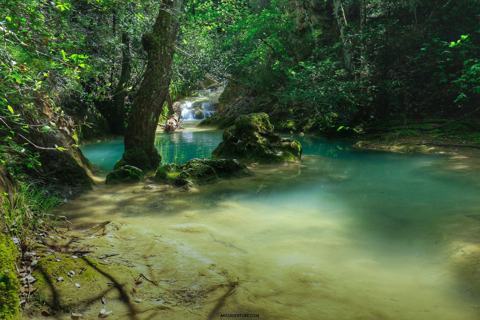 Les sources de l'Huveaune. www.missaventure.com blog d'aventures, nature et reflexions green.