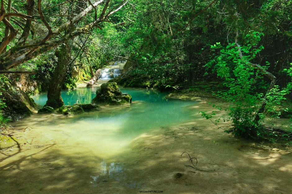 Les sources de l'Huveaune. www.missaventure.com blog d'aventures, nature et reflexions green.