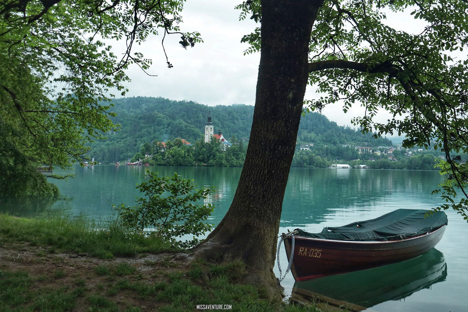  Lac de Bled SLOVENIE. Road trip Slovenie. www.missaventure.com.  blog voyage d'aventure nature et photos