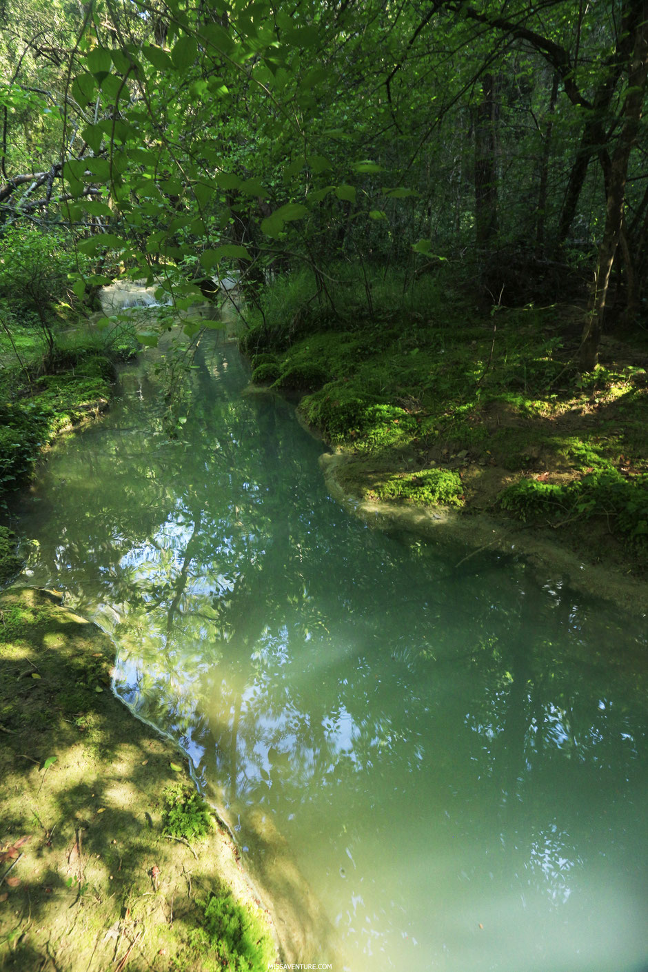 Les sources de l'Huveaune. www.missaventure.com blog d'aventures, nature et reflexions green.