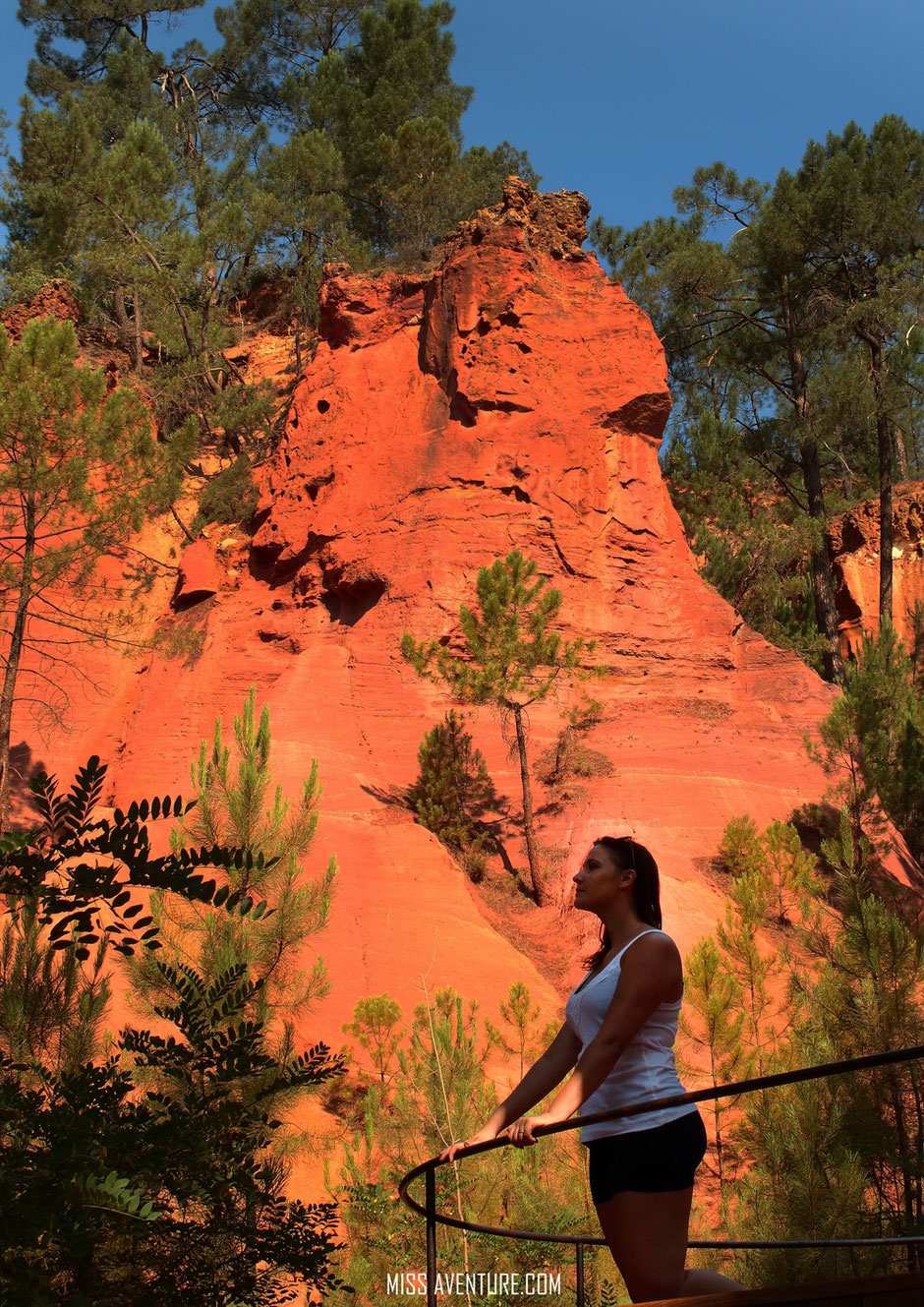 sentier des Ocres, Roussillon. VAUCLUSE. www.missaventure.com. blog aventures, nature et photos