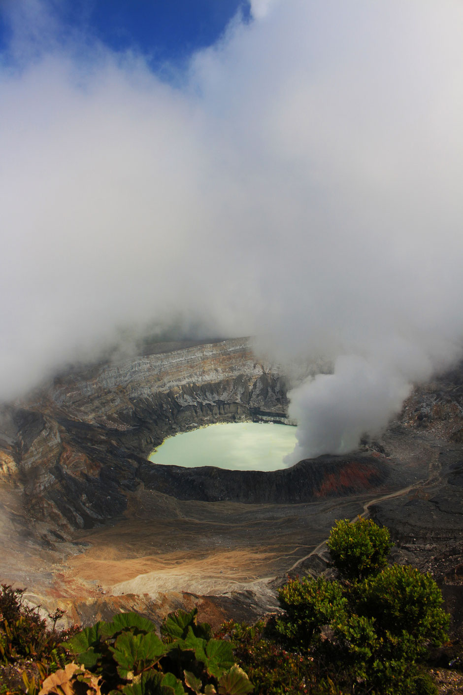 Volcan Poas, Road trip de 3 semaines au COSTA RICA. www.missaventure.com blog voyage d'aventure, nature et photos