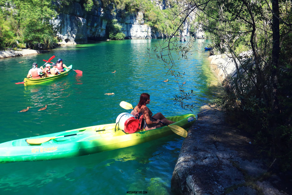 Les Gorges de Beaudinard, VERDON. un week end canoë  dans les basse gorges. www.missaventure.com blog voyage d'aventures, nature et photos.