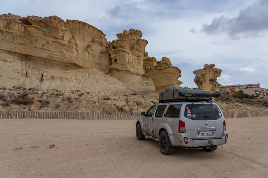 ROAD TRIP 4X4 MURCIE, ESPAGNE. las Gredas de Bolnuevo. Itinéraire, budget infos & aventures.