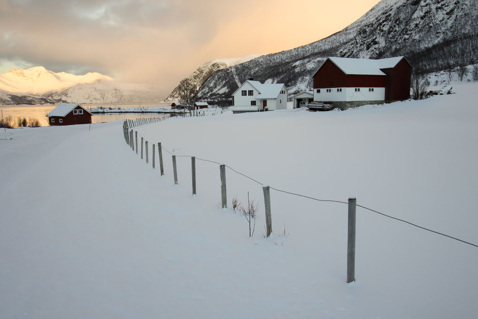 ROAD TRIP HIVERNAL EN VAN DANS LE NORD DE LA NORVEGE, route de Grotfjord à Tromvik. www.missaventure.com  roadtrip, nature, outdoor and photography.