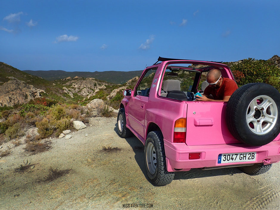 DESERT DES AGRIATES EN 4X4. www.missaventure.com. blog aventures nature et photos. Road Trip Corse du Nord au Sud