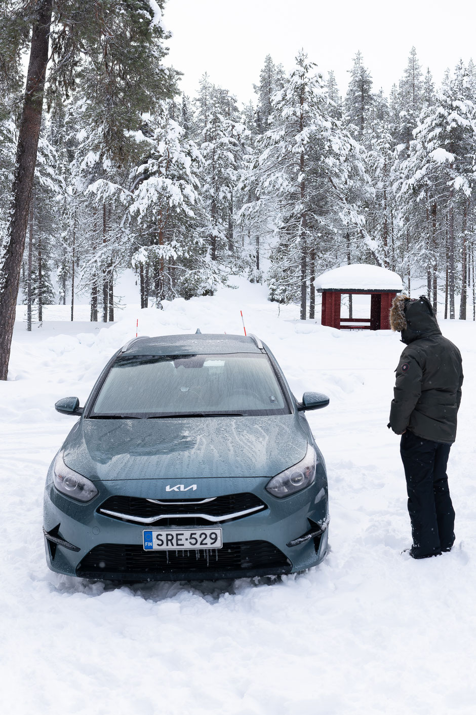 Pour un peu, on resté bloqués là!.