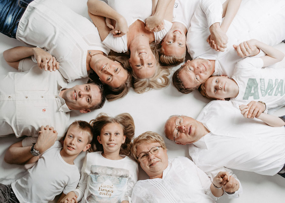 Familienfotos, Ideen, 