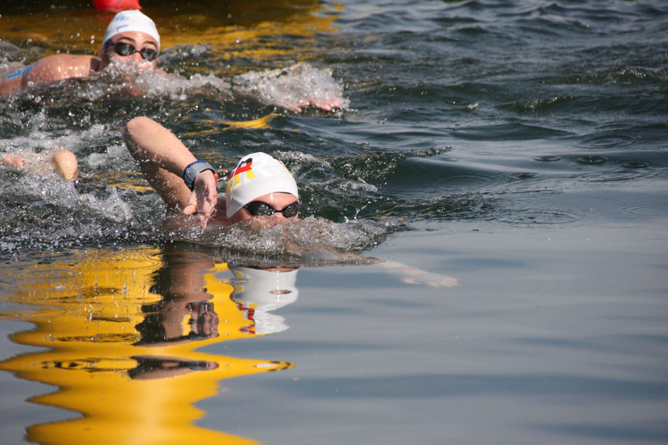 Niklas Frach im Freiwasser / Foto: Petra Frach