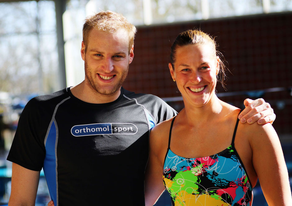 Christian Reichert und Jenny Mensing vom SC Wiesbaden / Bild: thesportpicturepage.com