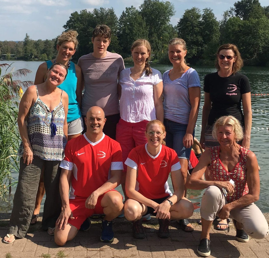 v.l.n.r.: Roberta Weiss-Koch, Silke Schoppe, Thomas Mulitze, Anne Dörper, Gundula Siegnoth, Silvia Ziegler, Carmen Houben, Angelika Ballerstaedt, Andrea Cantow / Bild: SG Wetterau, Ramona Kerkhoff