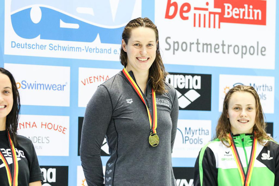 Deutsche Meisterin 2019 auf 200m Rücken Jenny Mensing (SC Wiesbaden) / Bild: SC Wiesbaden