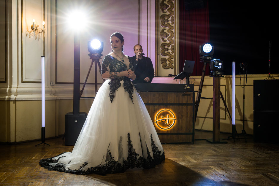 Hochzeit Parkhotel Dresden  Gothic Hochzeitsfotograf Hochzeitsreportage