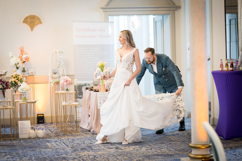 Brautkleider Dresden Modenschau im Hilton Dresden zur Hochzeitsmesse