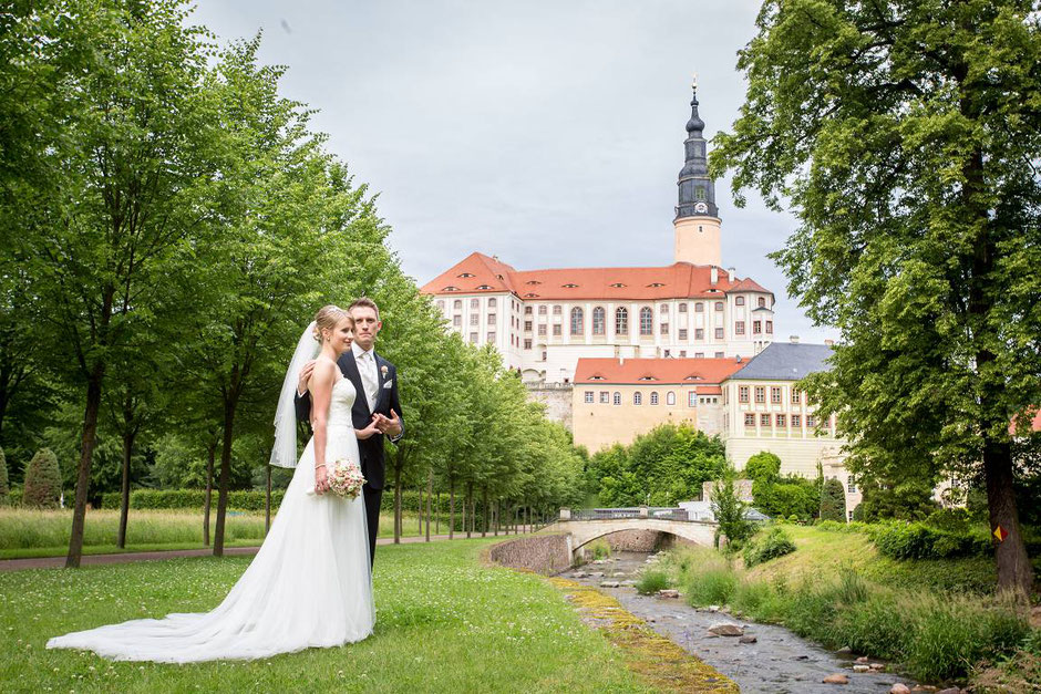Hochzeit auf Schloss Weesenstein, Hochzeitsfotograf Dresden