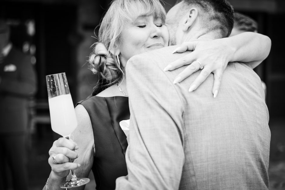 Hochzeitsfotograf Fincahochzeit Mallorca Sektempfang
