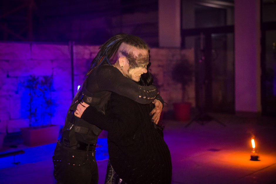 Hochzeit Parkhotel Dresden  Gothic Hochzeit Feuershow