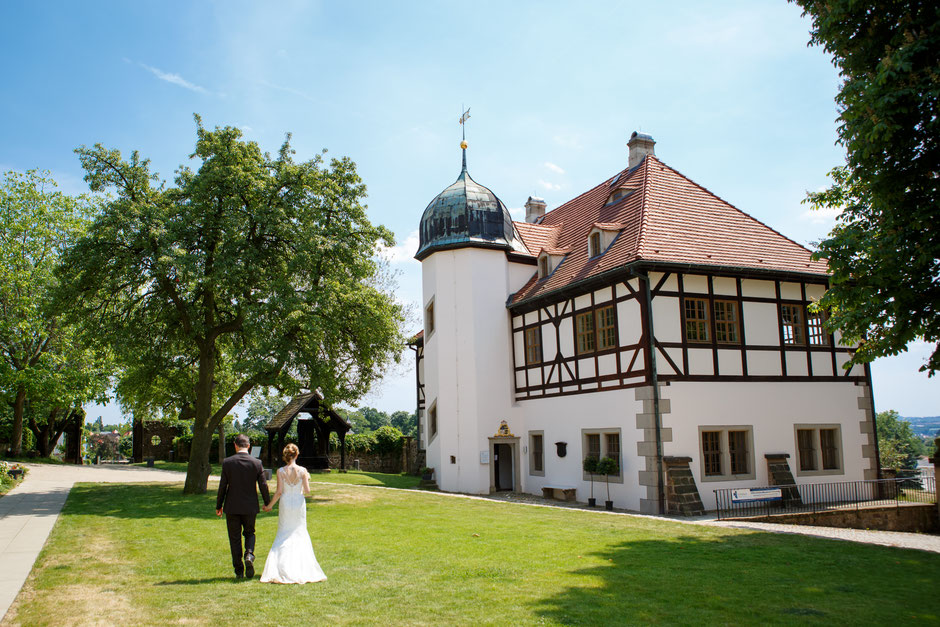 Schlöss Hoflößnitz Radebeul, Hochzeit auf Schloss Hoflößnitz, Hochzeitsfotograf Dresden