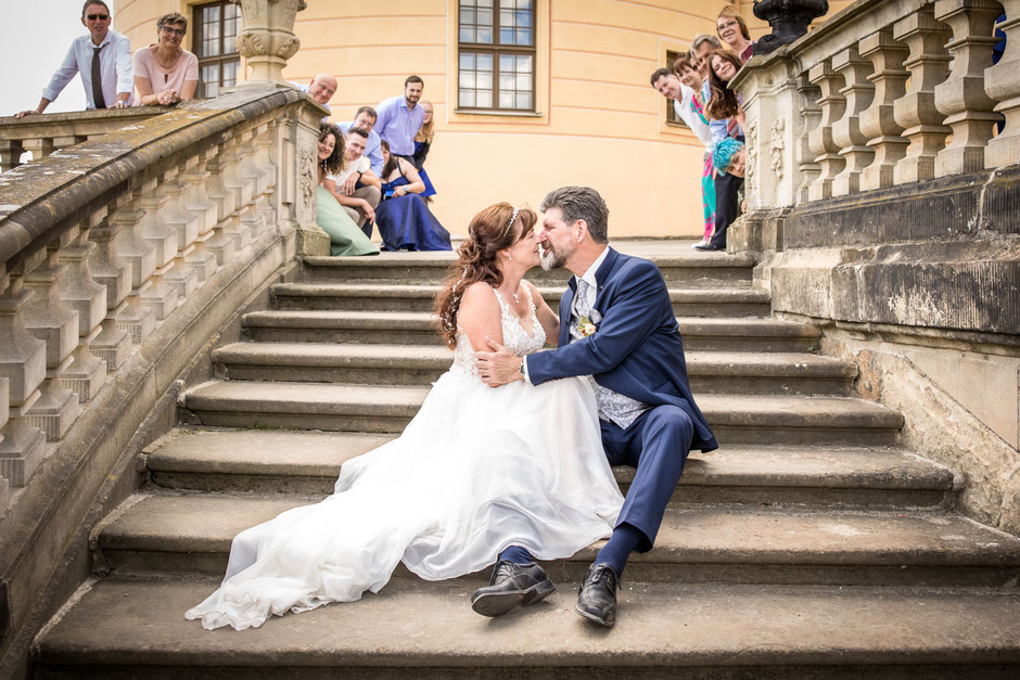 Hochzeitsfeier Schloss Moritzburg Hocheitsfotograf