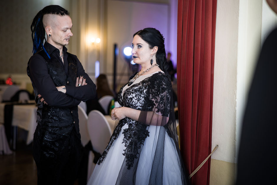 Hochzeit Parkhotel Dresden  Gothic Hochzeitsfotograf hochzeitsreportage