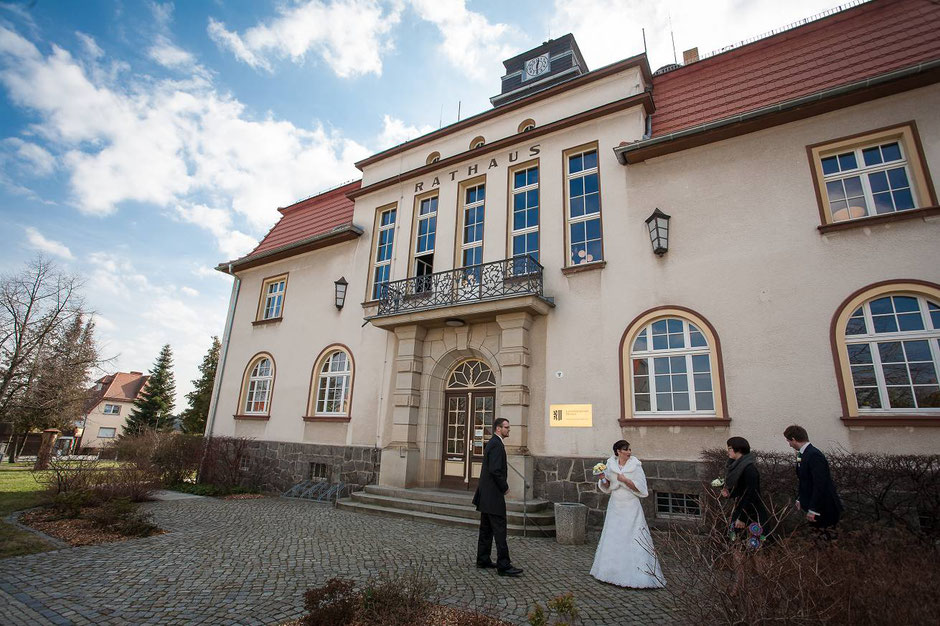 Hochzeit Rathaus Weixdorf, Hochzeitsfotograf Dresden