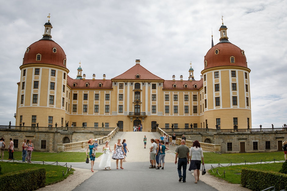 Hochzeitsfotos Moritzburg Schloss