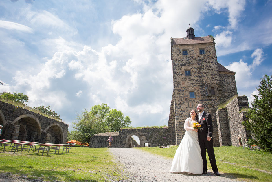 Hochzeitsfotograf Burg Stolpen, Heiraten Burg Stolpen, Hochzeit auf der Burg Stolpen, Hochzeitsfotos Stolpen, Heiraten Kornkammer Burg Stolpen