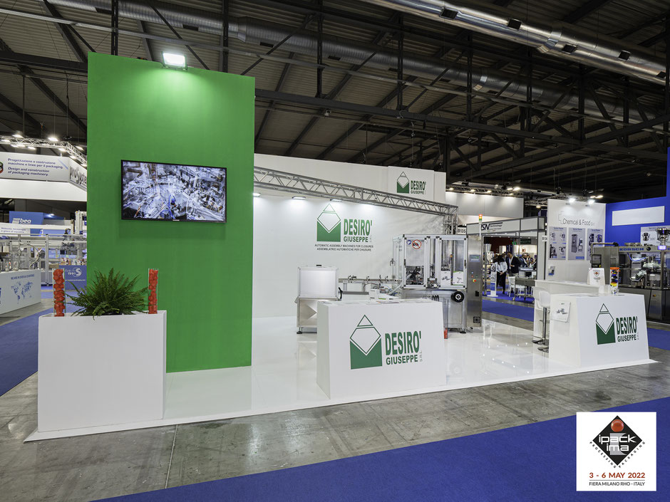 IPACK IMA 2025 - MILAN FAIR RHO - Stand Giuseppe Desirò Srl.