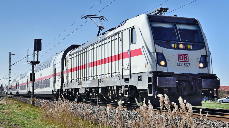 Intercity-Zug, wie er auch auf der Gäubahn-Strecke zum Einsatz kommt