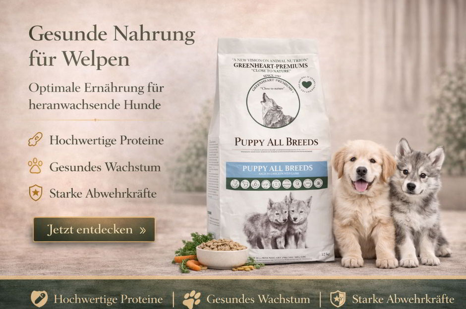 Greenheart Premiums Hundefutter Welpen