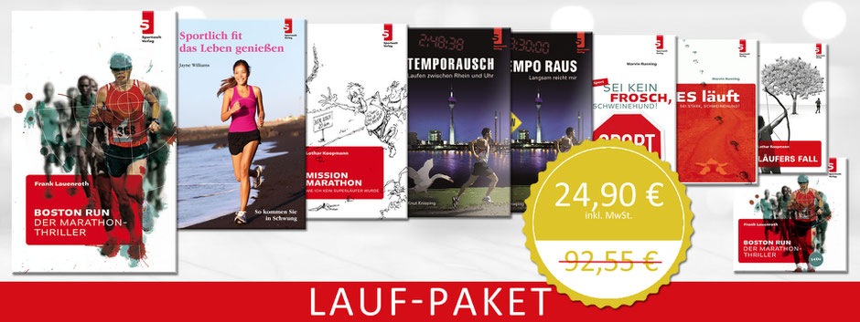 Laufbuch-Paket: Laufbücher zum Sonderpreis