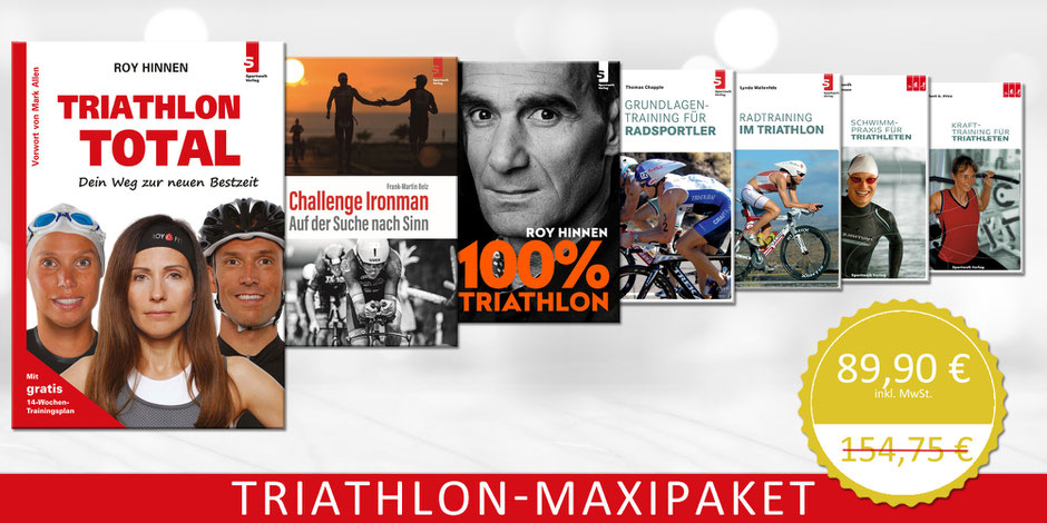 Triathlon-Maxipaket: Mehr Triathlon geht nicht.