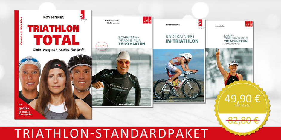 Triathlon-Standardpaket - Triathlonbücher zum Superpreis