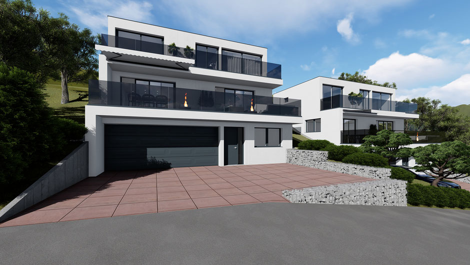 Neubau Zwei Einfamilienhaus Mümliswil- S&S Totalunternehmung | Ihr Partner für Gesamtleistungen