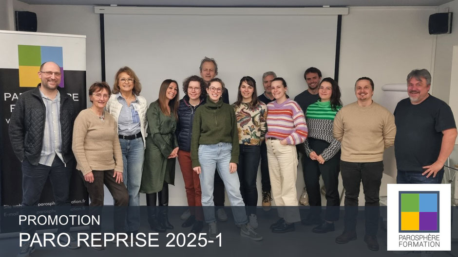 ParoSphère Formation | Paro Reprise 2025-1