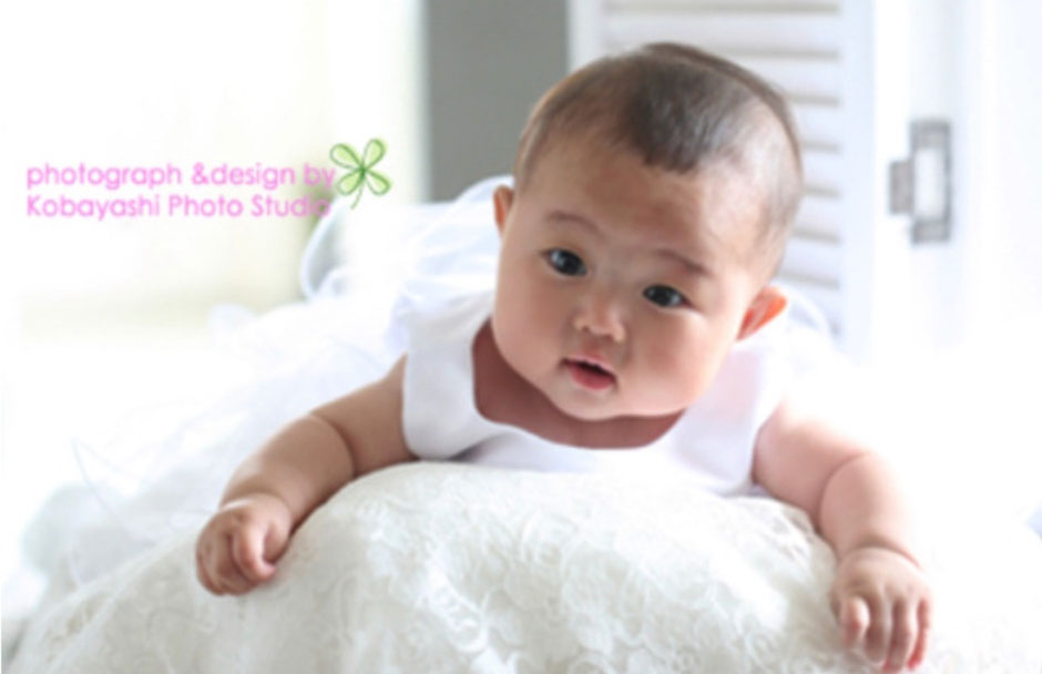 長岡の赤ちゃん百日記念写真ブログ写真　　長岡市の１００日写真館小林フォトスタジオ　今日の一枚１８９
