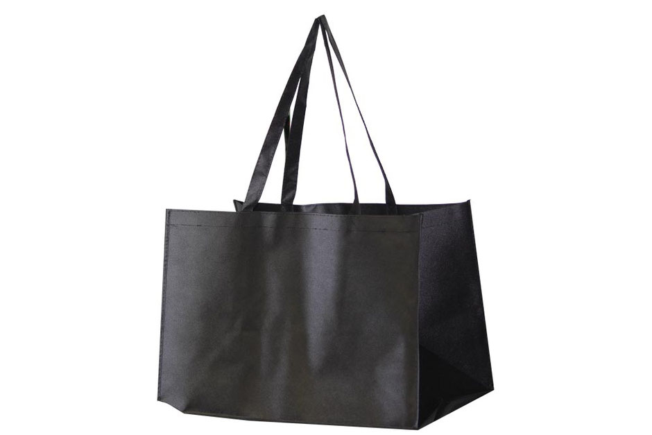 Mehrwegtasche Trage- Tasche Joy in der Größe 55 x 33 x 30 cm in schwarz mit langem Griff Henkel in schwarz günstig kaufen