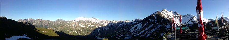 CSI Mayrhofer unterwegs mit dem Rad Richtung Hochalpinenstraße zu dem mächtigen und atemberaubenden Großglockner