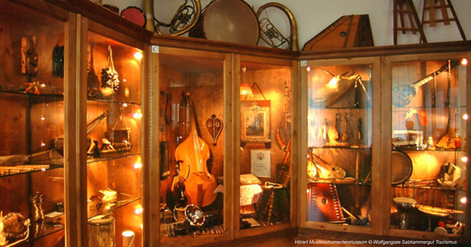 Schlechtwetterprogramm, Museum, Musikinstrumentenmuseum Wolfgangsee, Salzburgerland, Salzkammergut, St. Gilgen