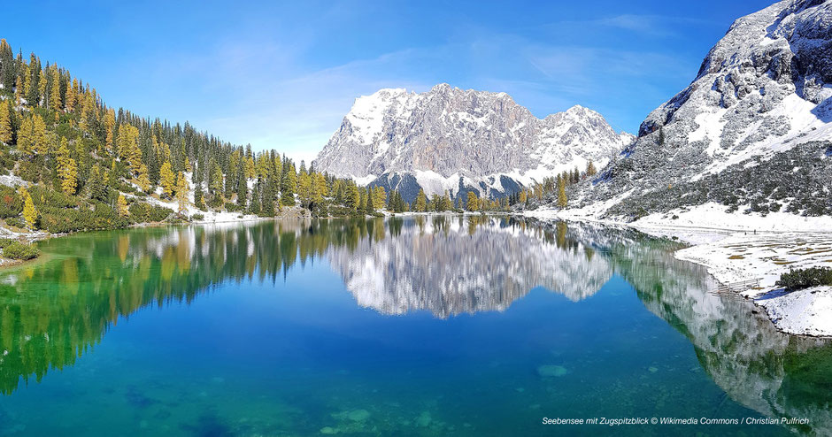 Einkehren am Seebensee mit Zugspitzblick: Auf der Ehrwalder Alm