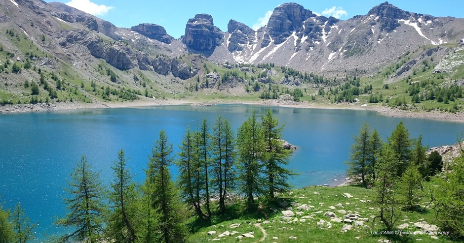 Wandern zum Lac d'Allos - Hiking around Lac d'Allos