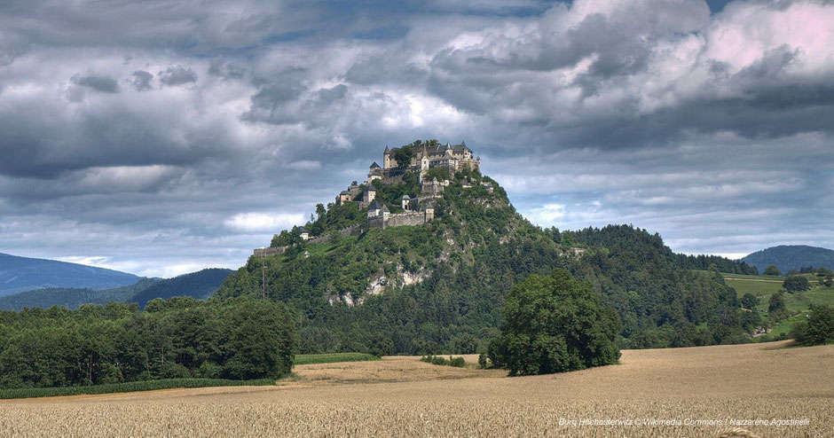 Hochosterwitz, Burg, Festung, Stimmung, Kärnten, Magdalensberg, Mariapfarr, Sankt Veit an der Glan, Kalenderbild, Fotospots, Fotomotive, Carinthia, Hotspot, Wahrzeichen, Längssee, Juwele, Kulturjuwele, Südösterreich, Wörthersee, Kontrastreiches Bild
