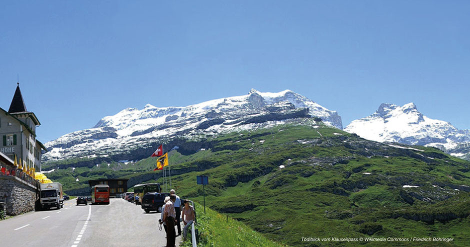 Tödigletscher, Gletscherblick vom Klausenpass, Tödi Hochalpenstrasse, Gletscher Uri, Gletscher Glarus, Glacier Panoram View Zurich, Gletscherstrasse, Glacier street, Glacier Route, Glacier Route Switzerland