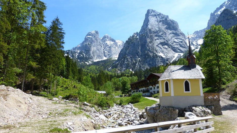 Hinterbärenbad im Kaisertal bei Kufstein
